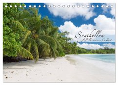 Seychellen - Willkommen im Paradies (Tischkalender 2024 DIN A5 quer), CALVENDO Monatskalender