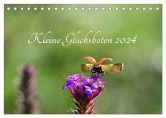Kleine Glücksboten (Tischkalender 2024 DIN A5 quer), CALVENDO Monatskalender - Schröder, Diana