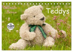 Geliebte Bären - Teddys (Tischkalender 2024 DIN A5 quer), CALVENDO Monatskalender