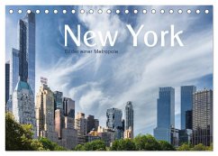 New York - Bilder einer Metropole (Tischkalender 2024 DIN A5 quer), CALVENDO Monatskalender - calmbacher, Christiane