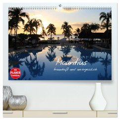 Mauritius - traumhaft und unvergesslich (hochwertiger Premium Wandkalender 2024 DIN A2 quer), Kunstdruck in Hochglanz