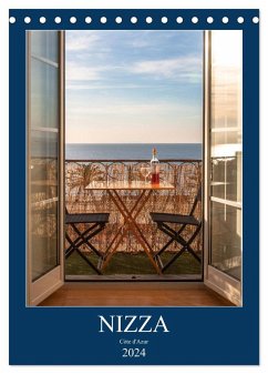 Nizza ¿ Cote d'Azur 2024 (Tischkalender 2024 DIN A5 hoch), CALVENDO Monatskalender - Rost, Sebastian
