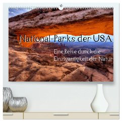 National-Parks der USA (hochwertiger Premium Wandkalender 2024 DIN A2 quer), Kunstdruck in Hochglanz