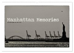 Manhattan Memories - Erinnerungen an New York (Wandkalender 2024 DIN A2 quer), CALVENDO Monatskalender - Graf, Martin