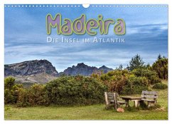 Madeira, die Insel im Atlantik (Wandkalender 2024 DIN A3 quer), CALVENDO Monatskalender - Gödecke, Dieter