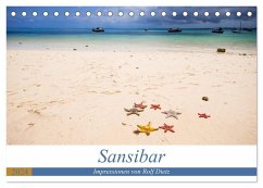 Sansibar - Impressionen von Rolf Dietz (Tischkalender 2024 DIN A5 quer), CALVENDO Monatskalender