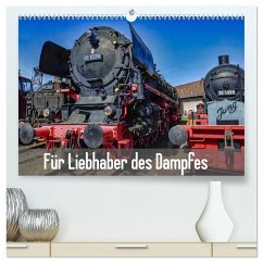 Für Liebhaber des Dampfes (hochwertiger Premium Wandkalender 2024 DIN A2 quer), Kunstdruck in Hochglanz