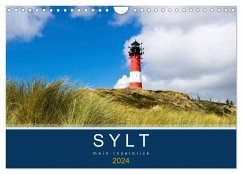 Sylt mein Inselblick (Wandkalender 2024 DIN A4 quer), CALVENDO Monatskalender - Dreegmeyer, Andrea
