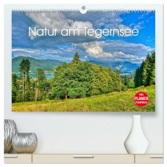 Natur am Tegernsee (hochwertiger Premium Wandkalender 2024 DIN A2 quer), Kunstdruck in Hochglanz
