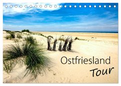 Ostfriesland - Tour (Tischkalender 2024 DIN A5 quer), CALVENDO Monatskalender
