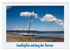 Inselhüpfen entlang der Ostsee (Wandkalender 2024 DIN A4 quer), CALVENDO Monatskalender
