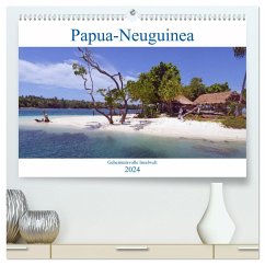Papua-Neuguinea Geheimnisvolle Inselwelt (hochwertiger Premium Wandkalender 2024 DIN A2 quer), Kunstdruck in Hochglanz