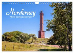 Norderney. Meine ostfriesische Insel (Wandkalender 2024 DIN A4 quer), CALVENDO Monatskalender