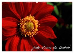 Jede Blume ein Gedicht (Wandkalender 2024 DIN A2 quer), CALVENDO Monatskalender