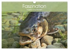 Faszination Angeln und Fischen (Wandkalender 2024 DIN A3 quer), CALVENDO Monatskalender