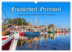 Fischerdorf Greetsiel (Wandkalender 2024 DIN A3 quer), CALVENDO Monatskalender