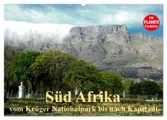 Süd Afrika - vom Krüger Nationalpark bis nach Kapstadt (Wandkalender 2024 DIN A2 quer), CALVENDO Monatskalender