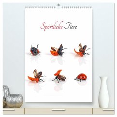 Sportliche Tiere (hochwertiger Premium Wandkalender 2024 DIN A2 hoch), Kunstdruck in Hochglanz