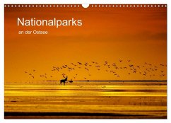 Nationalparks an der Ostsee (Wandkalender 2024 DIN A3 quer), CALVENDO Monatskalender