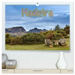 Madeira, die Insel im Atlantik (hochwertiger Premium Wandkalender 2024 DIN A2 quer), Kunstdruck in Hochglanz