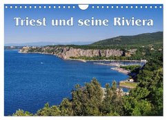 Triest und seine Riviera (Wandkalender 2024 DIN A4 quer), CALVENDO Monatskalender