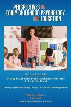 Perspectives on Early Childhood Psychology and Education Vol 7.2 - Hernández Finch, Maria