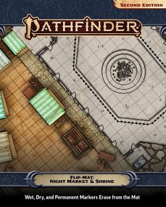 Pathfinder Flip-Mat: Night Market & Shrine (P2) - Engle, Jason