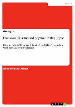 Frühsozialistische und popkulturelle Utopie (eBook, PDF)