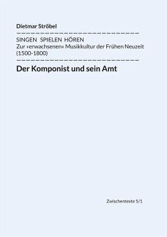 Der Komponist und sein Amt (eBook, ePUB) - Ströbel, Dietmar