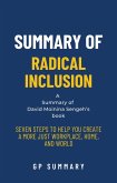 Summary of Radical Inclusion by David Moinina Sengeh (eBook, ePUB)