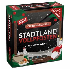 DENKRIESEN - STADT LAND VOLLPFOSTEN® - Das Kartenspiel - CHRISTMAS EDITION - 