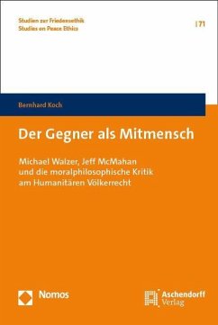 Der Gegner als Mitmensch - Koch, Bernhard