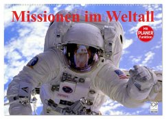 Missionen im Weltall (Wandkalender 2024 DIN A2 quer), CALVENDO Monatskalender