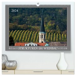 Strukturen im Weinbau (hochwertiger Premium Wandkalender 2024 DIN A2 quer), Kunstdruck in Hochglanz