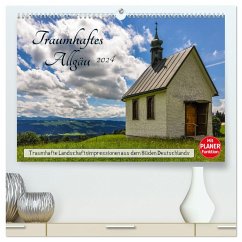 Traumhaftes Allgäu (hochwertiger Premium Wandkalender 2024 DIN A2 quer), Kunstdruck in Hochglanz - Wenk, Marcel