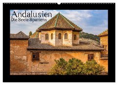 Andalusien - Die Seele Spaniens (Wandkalender 2024 DIN A2 quer), CALVENDO Monatskalender - Konietzny, Thomas