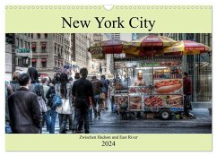 New York City - Zwischen Hudson und East River (Wandkalender 2024 DIN A3 quer), CALVENDO Monatskalender