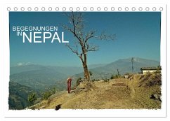 BEGEGNUNGEN IN NEPAL (Tischkalender 2024 DIN A5 quer), CALVENDO Monatskalender