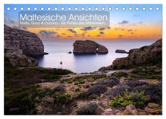 Maltesische Ansichten (Tischkalender 2024 DIN A5 quer), CALVENDO Monatskalender - Peters, Reemt