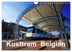 Kusttram Belgien (Wandkalender 2024 DIN A4 quer), CALVENDO Monatskalender - Poling, André