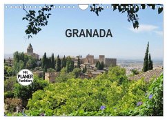 Granada (Wandkalender 2024 DIN A4 quer), CALVENDO Monatskalender - Ganz, Andrea