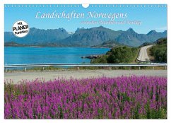 Landschaften Norwegens zwischen Polarkreis und Nordkap (Wandkalender 2024 DIN A3 quer), CALVENDO Monatskalender