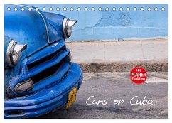 Cars on Cuba (Tischkalender 2024 DIN A5 quer), CALVENDO Monatskalender