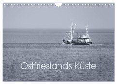 Ostfrieslands Küste 2024 (Wandkalender 2024 DIN A4 quer), CALVENDO Monatskalender
