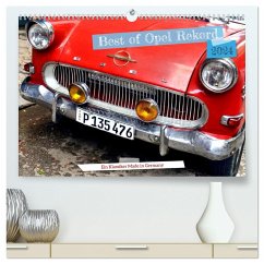 Best of Opel Rekord - Ein Klassiker Made in Germany (hochwertiger Premium Wandkalender 2024 DIN A2 quer), Kunstdruck in Hochglanz - Löwis of Menar, Henning von