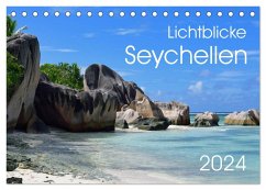 Lichtblicke - Seychellen (Tischkalender 2024 DIN A5 quer), CALVENDO Monatskalender - Bade, Uwe