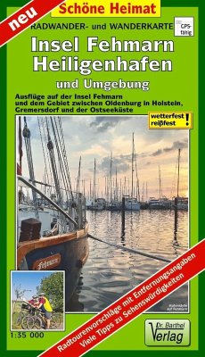 Radwander- und Wanderkarte Insel Fehmarn, Heiligenhafen und Umgebung - Verlag Dr. Barthel