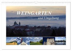 Weingarten und Umgebung 2024 (Wandkalender 2024 DIN A3 quer), CALVENDO Monatskalender