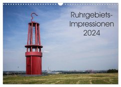 Ruhrgebiets-Impressionen 2024 (Wandkalender 2024 DIN A3 quer), CALVENDO Monatskalender - Becker, Thomas