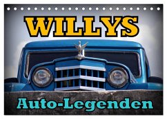 Auto-Legenden: WILLYS (Tischkalender 2024 DIN A5 quer), CALVENDO Monatskalender